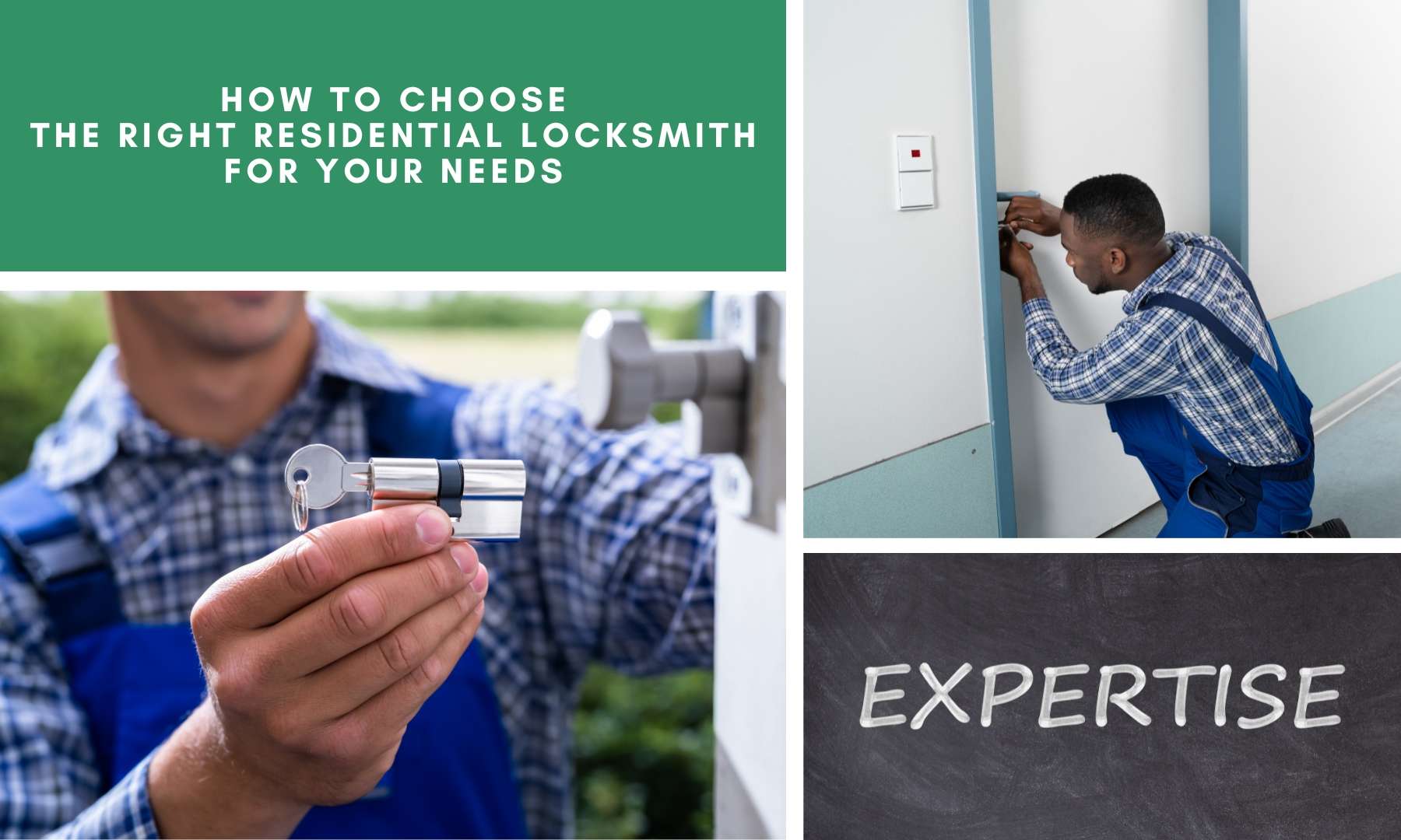 How to Choose the Right Residential Locksmith for Your Needs