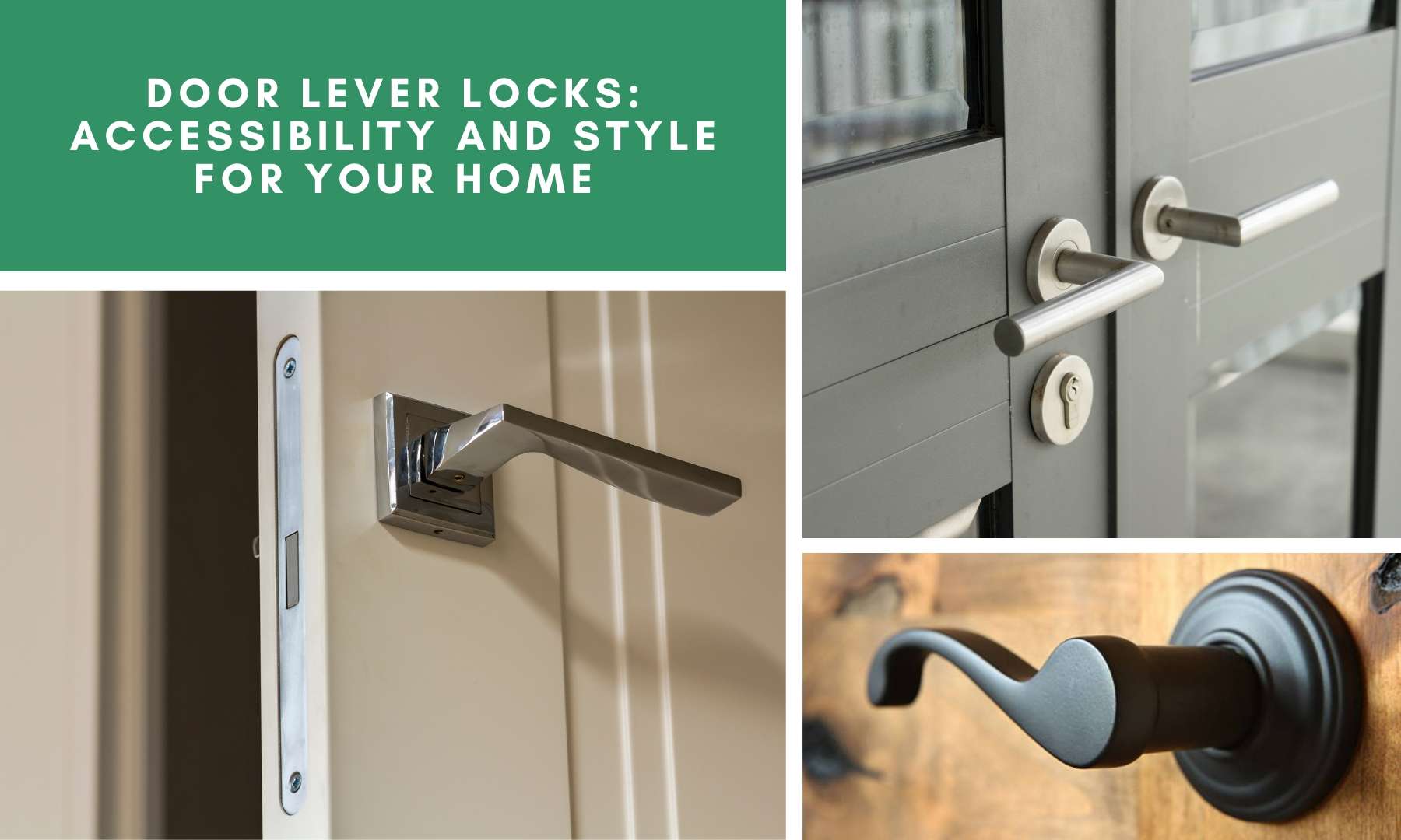 Door Lever Locks Accessibility and Style for Your Home