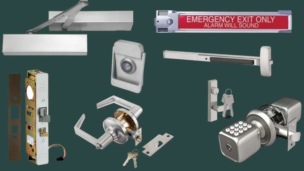 a commercial door hardware