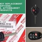 Toyota Key Replacement Options: OEM vs. Aftermarket Products