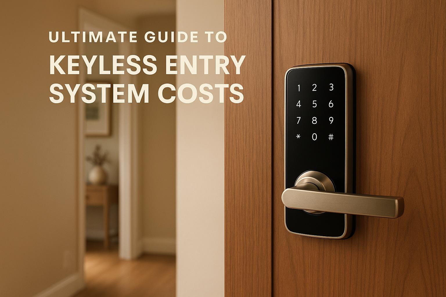Ultimate Guide to Keyless Entry System Costs