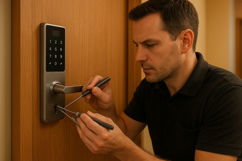 How Locksmiths Handle Digital Lockouts