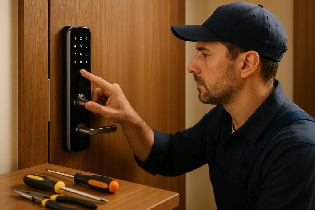 How Locksmiths Install Keyless Entry Systems