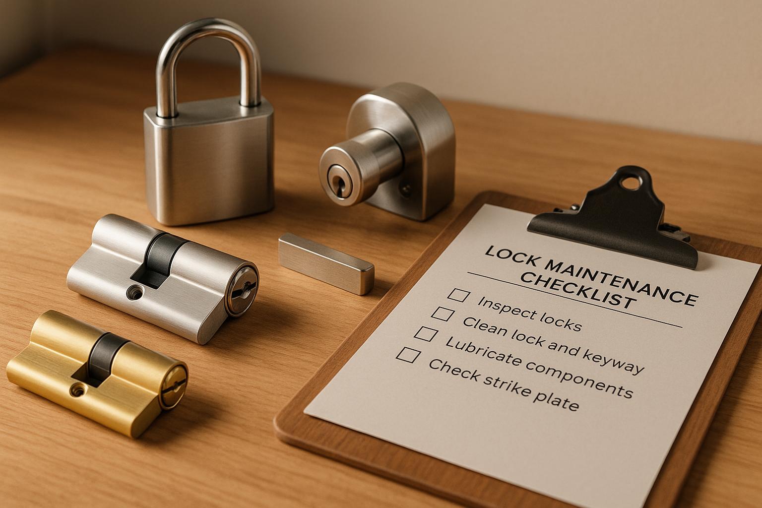 Lock Maintenance Checklist Tool