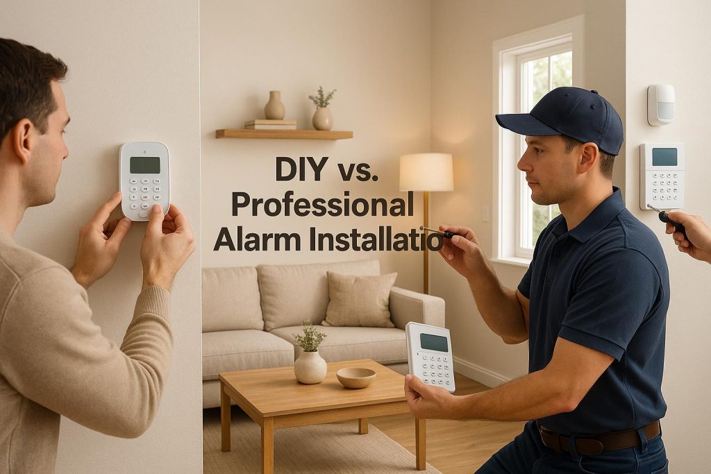 DIY vs. Professional Alarm Installation