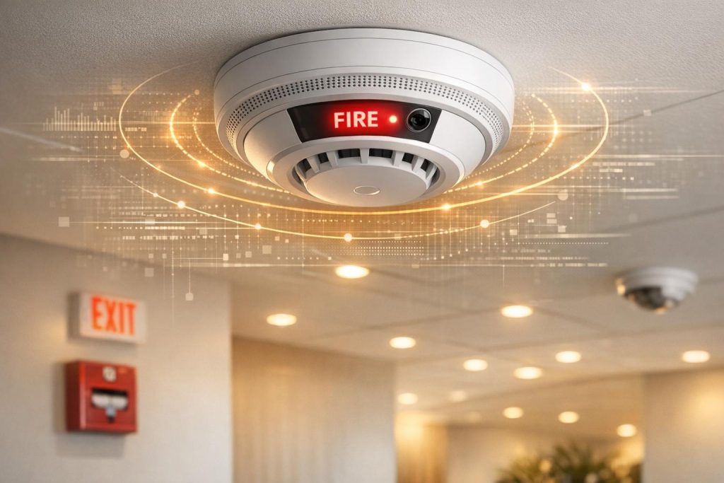 How AI Improves Fire Alarm Systems